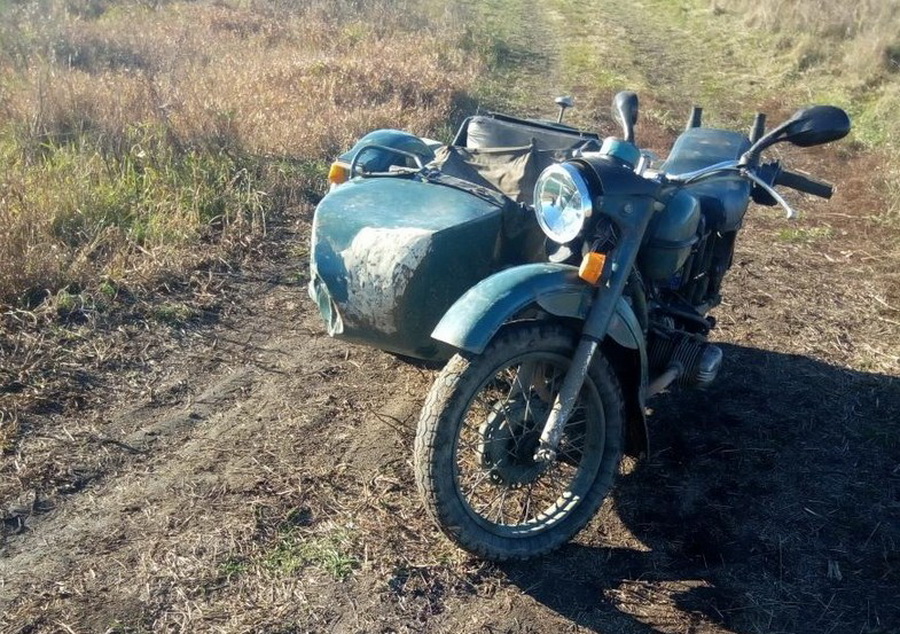 Деревенский мотоцикл